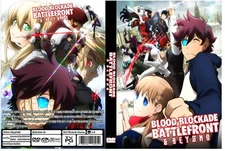 ANIME, BLOOD BLOCKADE BATTLEFRONT &BEYOND,2 DVD,12 EPISODES,ENG/AUDIO,1 BOX,2017