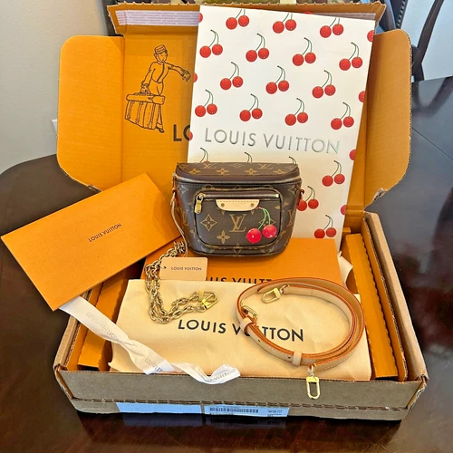 Louis Vuitton X Takashi Murakami 2025 Mini Bumbag Bum Bag Cherry M13449 - NEW