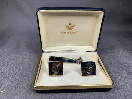 NAVY Crest Cuff Links in Presentation Gift Box -USN US cufflinks 576
