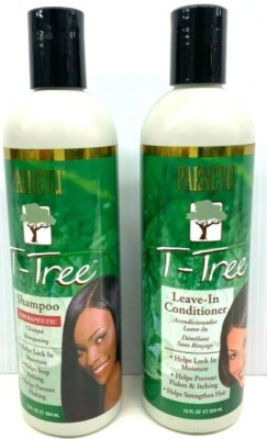 PARNEVU T-Tree Shampoo and Leave-In Conditioner 12 oz Set!!(On SALES)