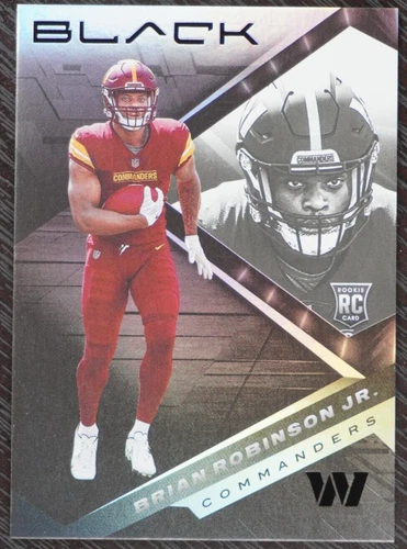 2022 Panini Black Brian Robinson Jr. #129