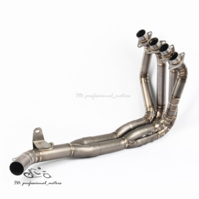 Slip for Kawasaki Z900 2017-2022 Titanium Header System Exhaust Front Link Pipe