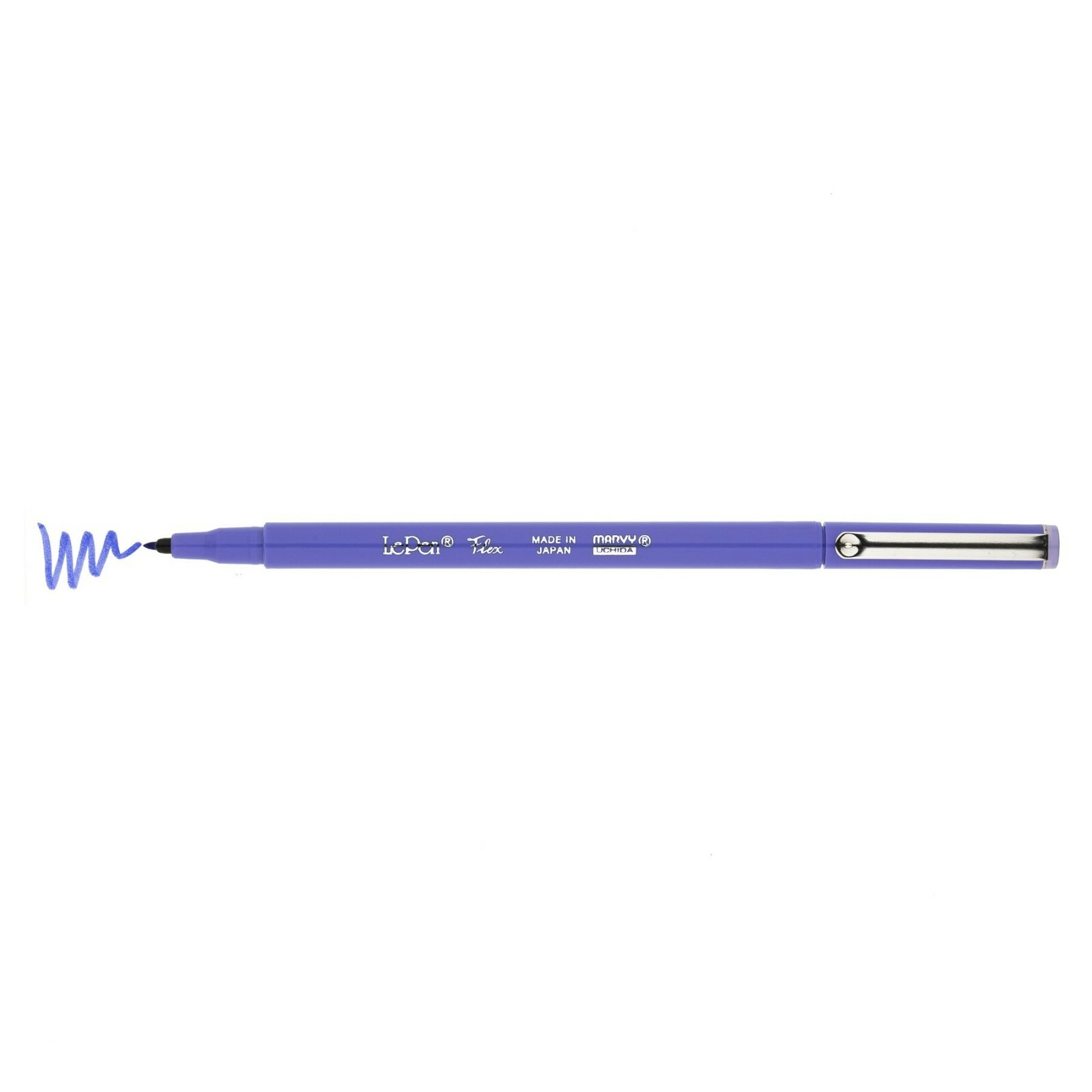 4800S-106 Marvy Le Pen Flex Marker, Brush Tip, Stick Pen, Amethyst, 1 Each