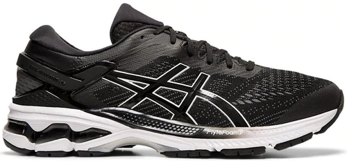 ASICS Gel Kayano 26 2E Wide Black White