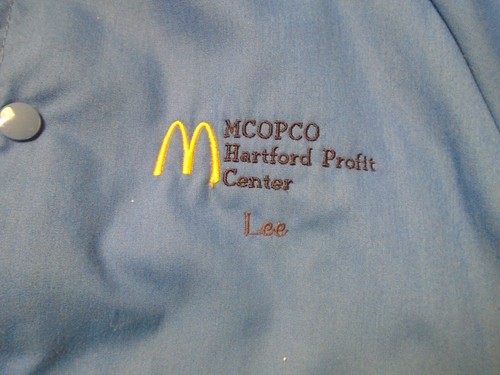 1990's McDonald's Restaurant Employee Coat, MCOPCO Hartford CT, Original, VG+ - Picture 2 of 10