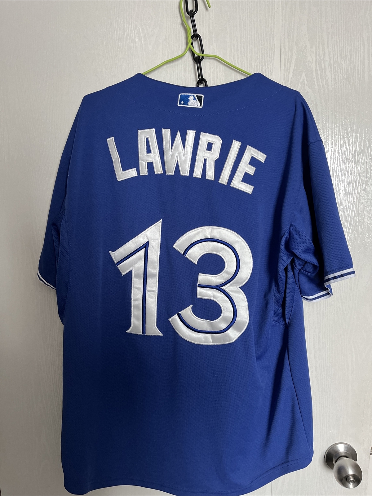 Majestic Jersey Blue Jays Toronto Size 48 Brett Lawrie 13 Baseball Cool