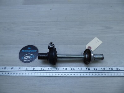 Kawasaki S3 400 KH400 PL1234-3. front wheel axle bolt w/speedometer drive gear