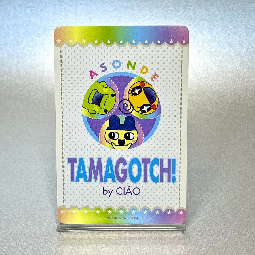 Nikatchi Tamagotchi Play Card 2004 Rare Ciao Bandai TCG Japan C502