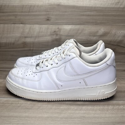 Nike Air Force One AF1 Low Triple White‎ Sneaker Shoes 315122-111 Men\'s 9.5 s-l400.jpg main image 3