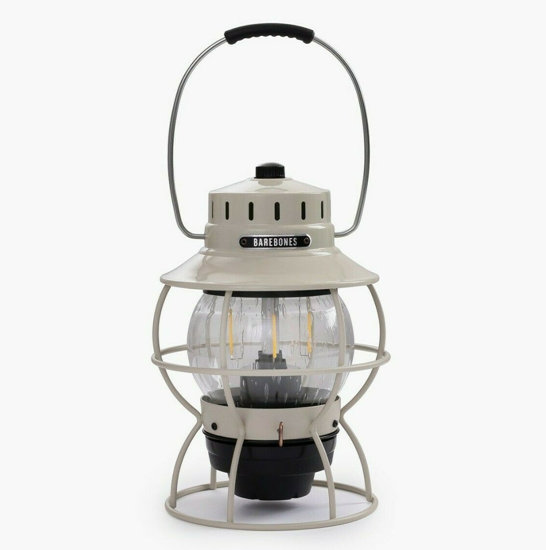 Barebones Living Railroad Lantern LED Edison-Style Bulb White