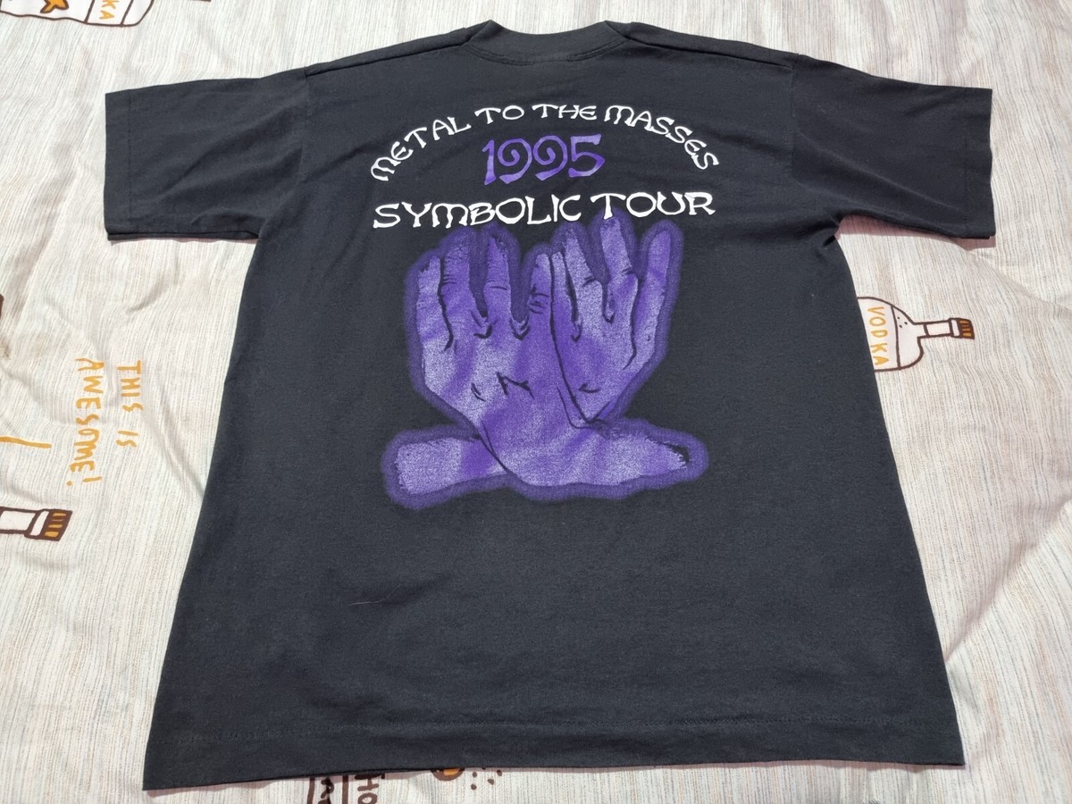 1995 MINISTRY asia tour vintage Tシャツ L rare DEATH 1995 SYMBOLIC