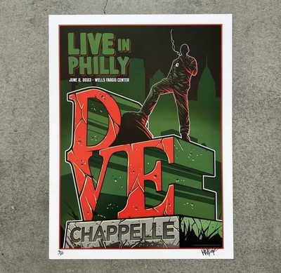 Dave Chappelle Roots Picnic Philly Concert Poster June 23 Wells Fargo x ...