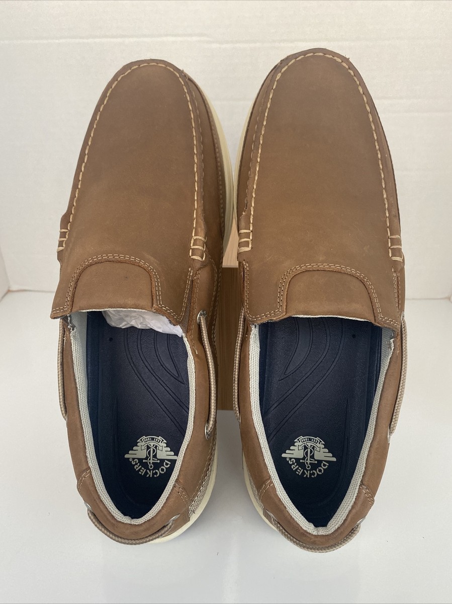Dockers Mens Tiller Leather Casual Slip-on Loafer Boat Shoe  Dockers Mens Tiller Leather Casual Slip-on Loafer Boat Shoe with NeverWet main image 0