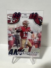 2023 Panini Prestige Brock Purdy Any Given Sunday Xtra Points NUMBERED 45/249