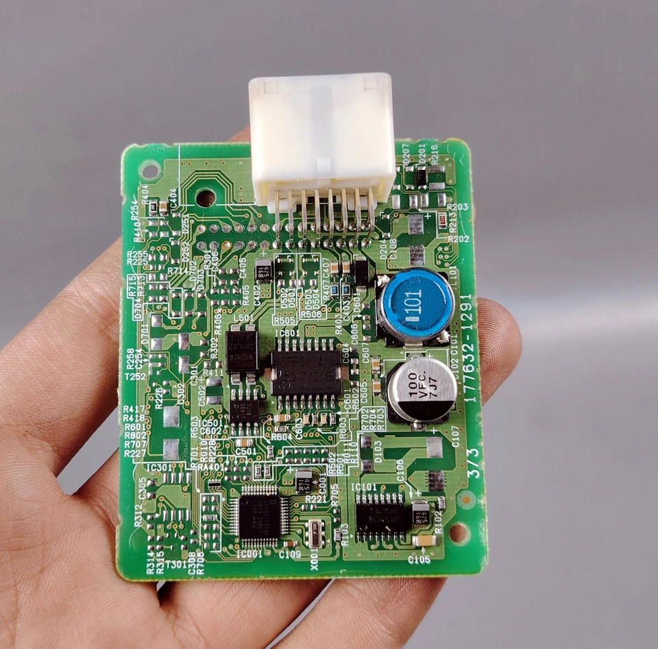 Toyota Yaris NCP91L 2006 2009 módulo de control de clima climatización 88650 52291 Foto 3 de 4