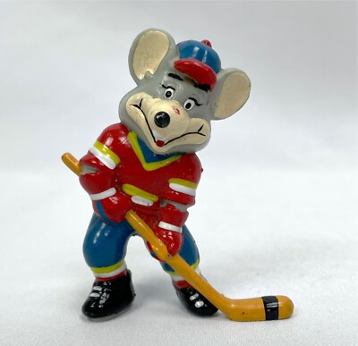Showbiz Pizza Chuck E. Cheese Figures Mouse Hockey Soccer | eBay