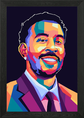 Ludacris gerahmtes Wandbild Poster Leinwanddruck Bild