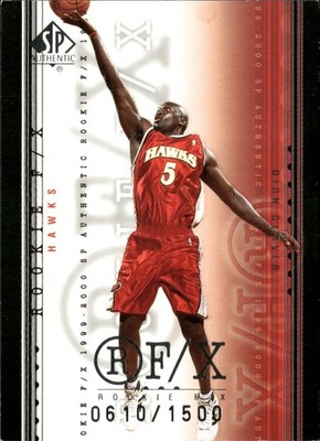 1999-00 SP Authentic - Rookie F/X Dion Glover #108 /1500 (RC)