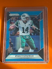 Ryan Fitzpatrick /199 Light Blue 2016 Panini Prizm #72 New York Jets, Texans