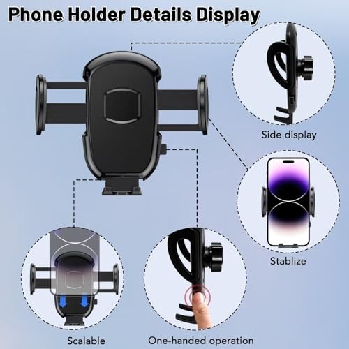 Car Phone Holder Mount Fit for Mazda CX-5 2021 CX5 2021-2024 10.25-inch - Picture 5 of 6