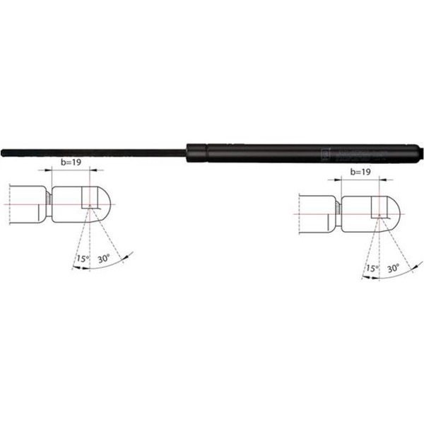 2X Metzger 2110059 Gasfeder Kofferraum Laderaum FüR VW Polo 6N1 6N2-image