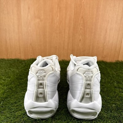 Nike Air Max 95 Essential White Grey Fog Sneakers CT1268-100 Men's
