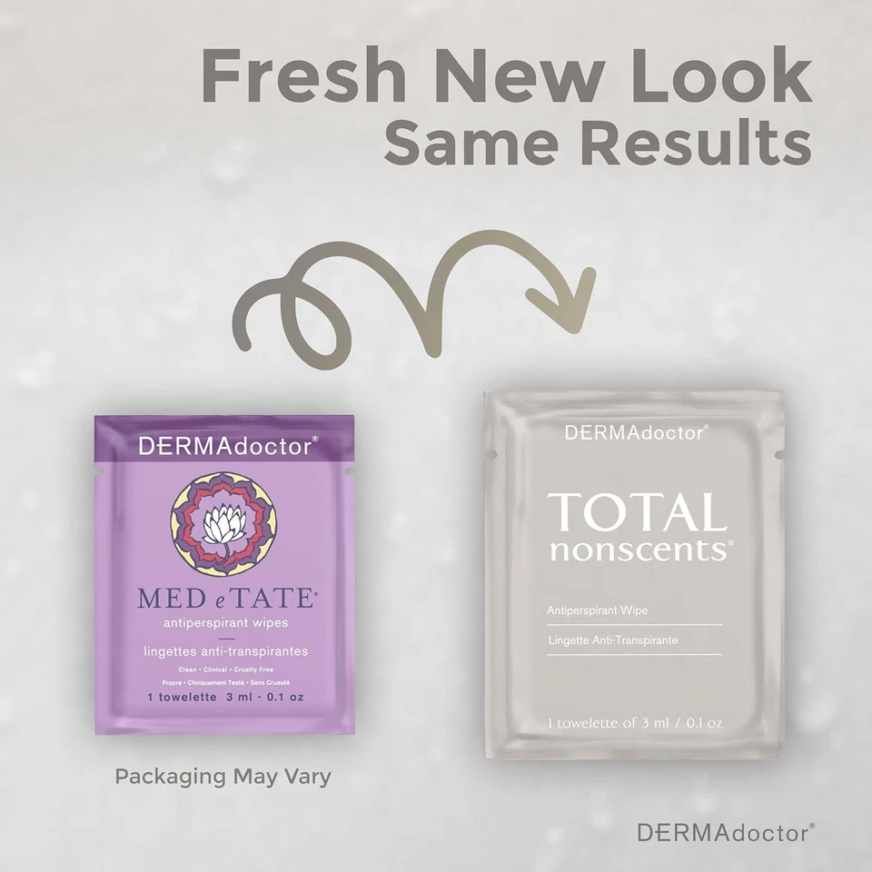 DERMAdoctor Hypoallergenic Antiperspirant Wipes - 30 Count for Sweat Control - Image 4 of 4