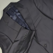 Jos. A Bank Signature Collection Chelsea Navy Blue Mens Wool Blazer Size 42L