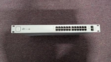 Ubiquiti UniFi US-24-500W 24-Port Gigabit PoE+ Managed Switch w/ 2 SFP – Tested