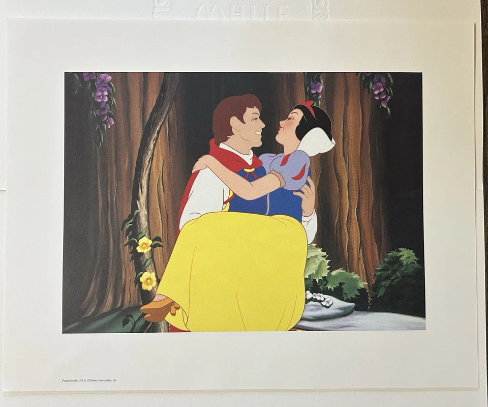 Set Of (5)Disney Commemorative Lithographs (1) Large From 1994 (4) 14X11 From 01 - Image 4 of 4