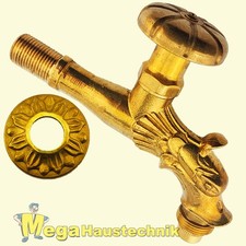Antik Nostalgie Wasserhahn Garten Hahn Ente Pferd Frosch Vogel Katze Messing