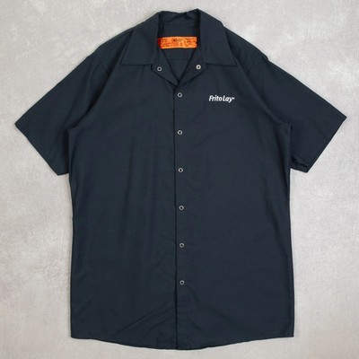 Red Kap Vintage Frito Lay Workwear Hemd Medium Herren 90er Blue Company