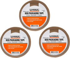 Moving Box Paper Tape Ideal for Moving, Packing, Storage Boxes - Pack of 3 Rol