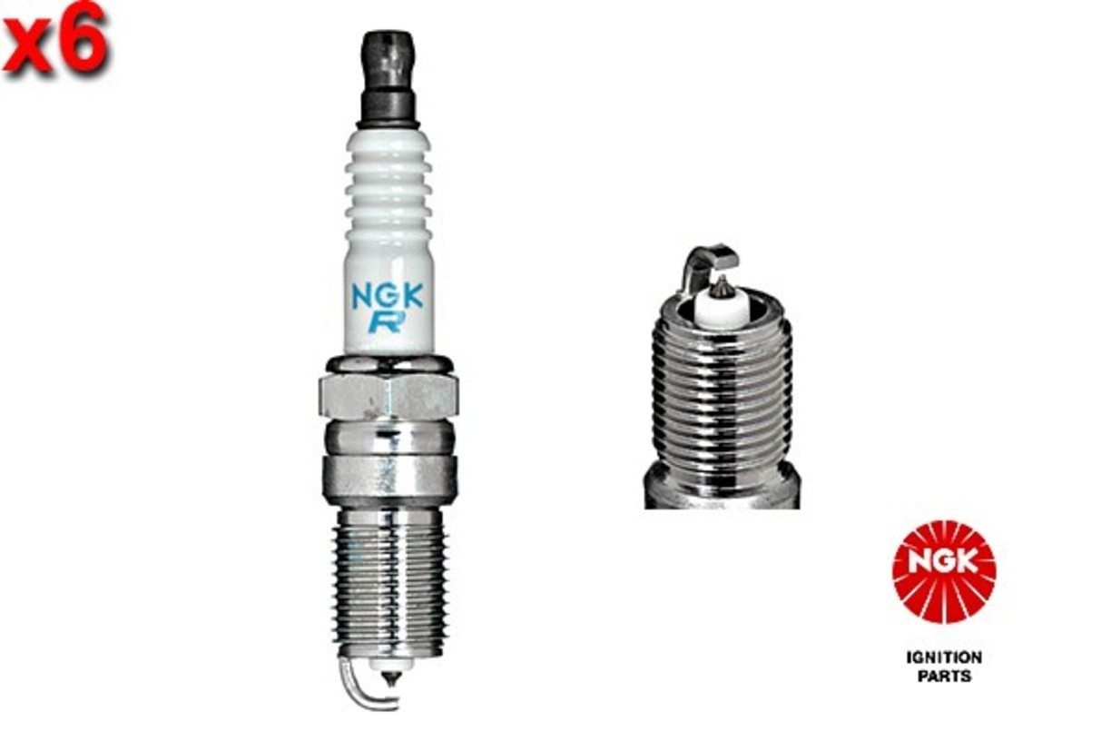 NGK 6x Spark Plug For FORD Cougar Escort V Ka MAZDA 121 III 90-08 3539125FINIS