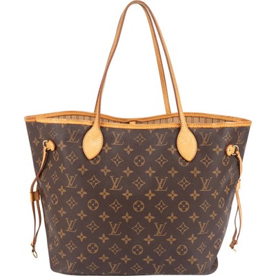 Louis Vuitton Monogram Canvas Neverfull MM Shoulder Bag Tasche