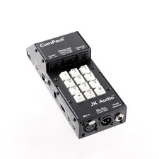 JK Audio ComPack Universal Telephone Audio XLR/TRS Interface w/ Power Supply