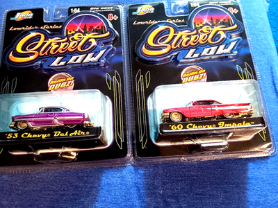 STREET LOW Jada toys 60' Chevy Bel-air & 60' Chevy Impala free
