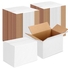 72 Pcs Shipping Boxes Corrugated Cardboard Small Shipping Boxes for Packaging...