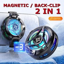 Magnetic/ Back-clip Mobile Phone Semiconductor Cooling Radiator Game Cooler New