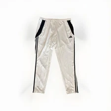 Adidas Tiro 21 Training Pants Knit Soccer IV7268 White w/ Black Men's Size 2XL