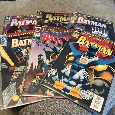 Detective Comics #667-671, 676 -  DC Comics (1993) VG - Knightquest The Crusade