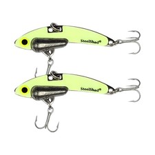 - Mini Series 1/4 oz Glow Yellow - 2 Pack - Glow in The Dark Fishing Lures - ...