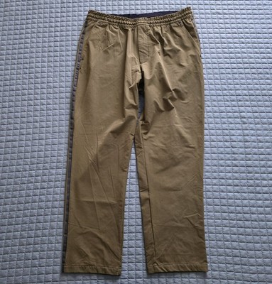 Outerknown Apex Series Pants Mens X-Large  XL Green Water Repel Stretch Hiking 