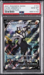 Rapid Strike Urshifu V (Alternate Full Art) 153/163 Battle Styles