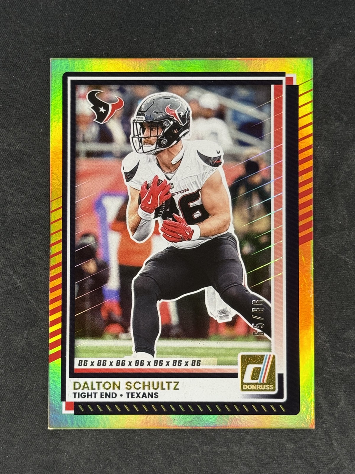 2025 Panini Donruss - Dalton Schultz #27 Jersey Number /86