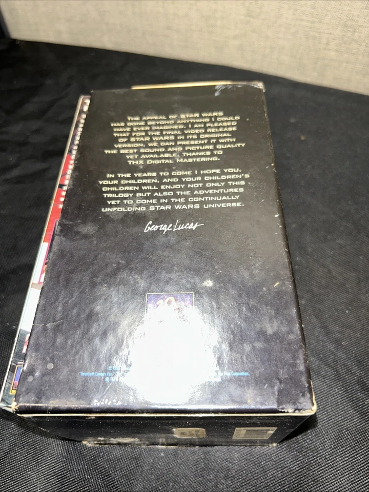Star Wars Original Trilogy VHS Box Set 1995 - Image 3 of 4