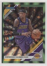 2019-20 Panini Donruss Holo Green Laser 2/99 Kentavious Caldwell-Pope #92 a3q