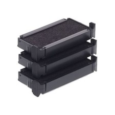 Trodat Replacement Ink Cartridge Black Pack of 3 for Printy Stamps 4911 4951
