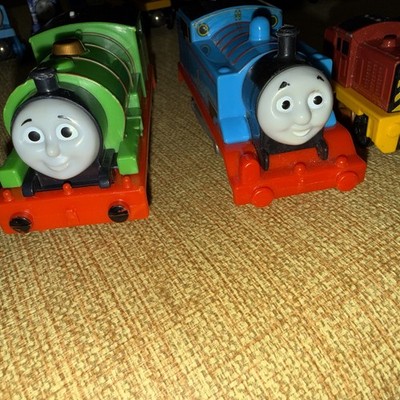Thomas and Friends Trackmaster Motorized Percy Train  2009 Plus 4 More!