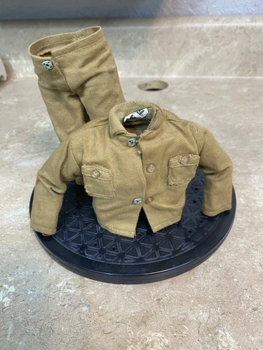 GI Joe Black Adventurer Outfit Tan Adventure Team 1970